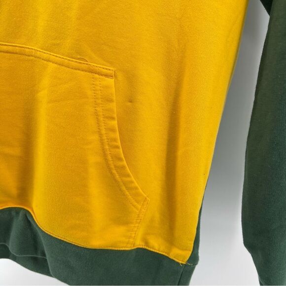 NFL Apparel Youth Green Bay Packers Green Yellow Pullover Hoodie XL 16/18 - Picture 6 of 13